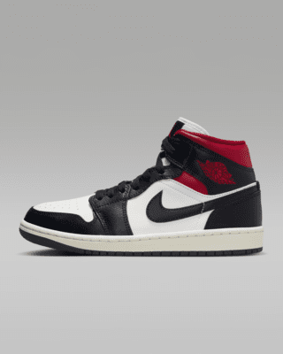 Nike air jordan 1 mid womens white store